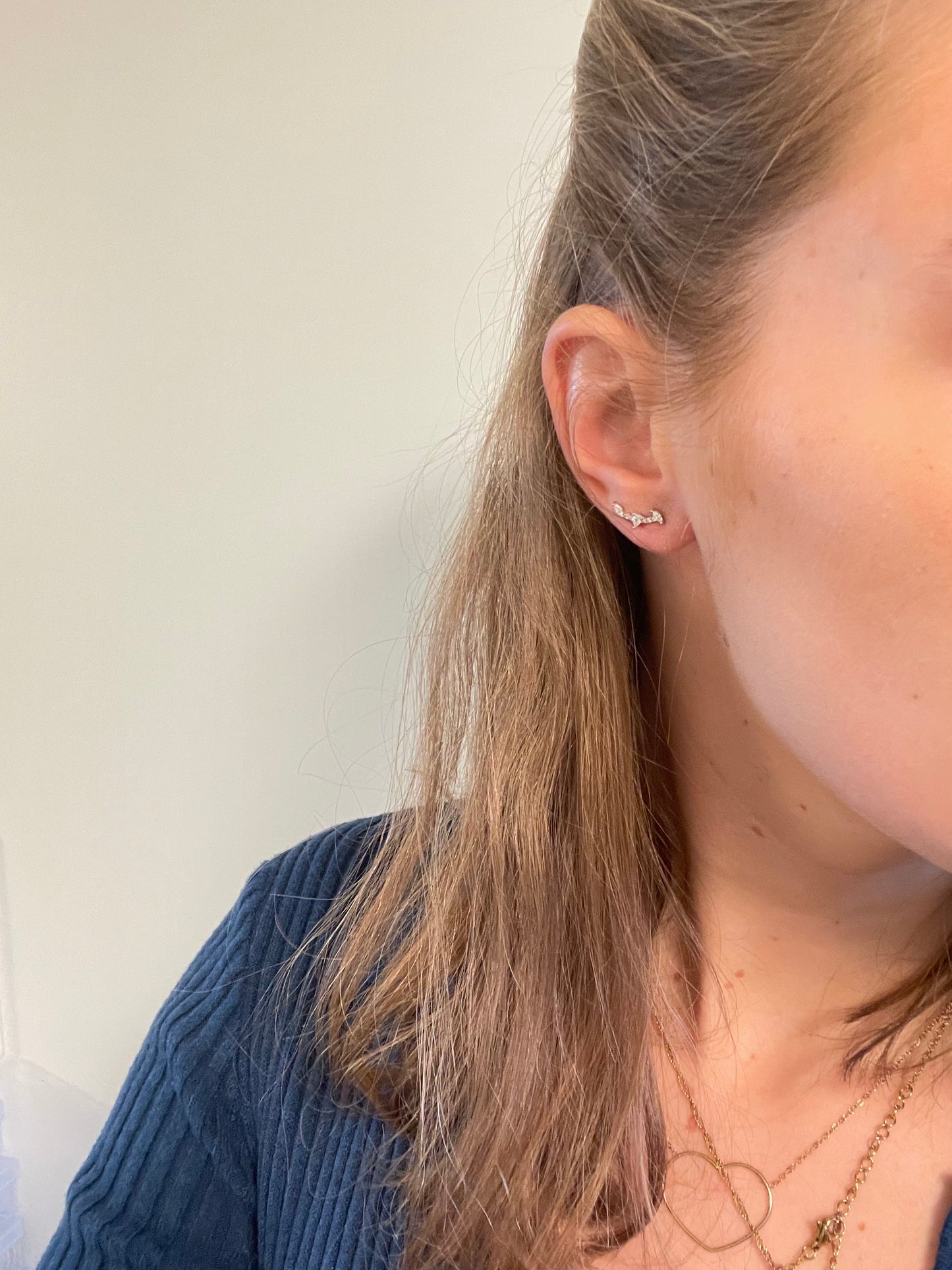 Earstud 5 - Silver