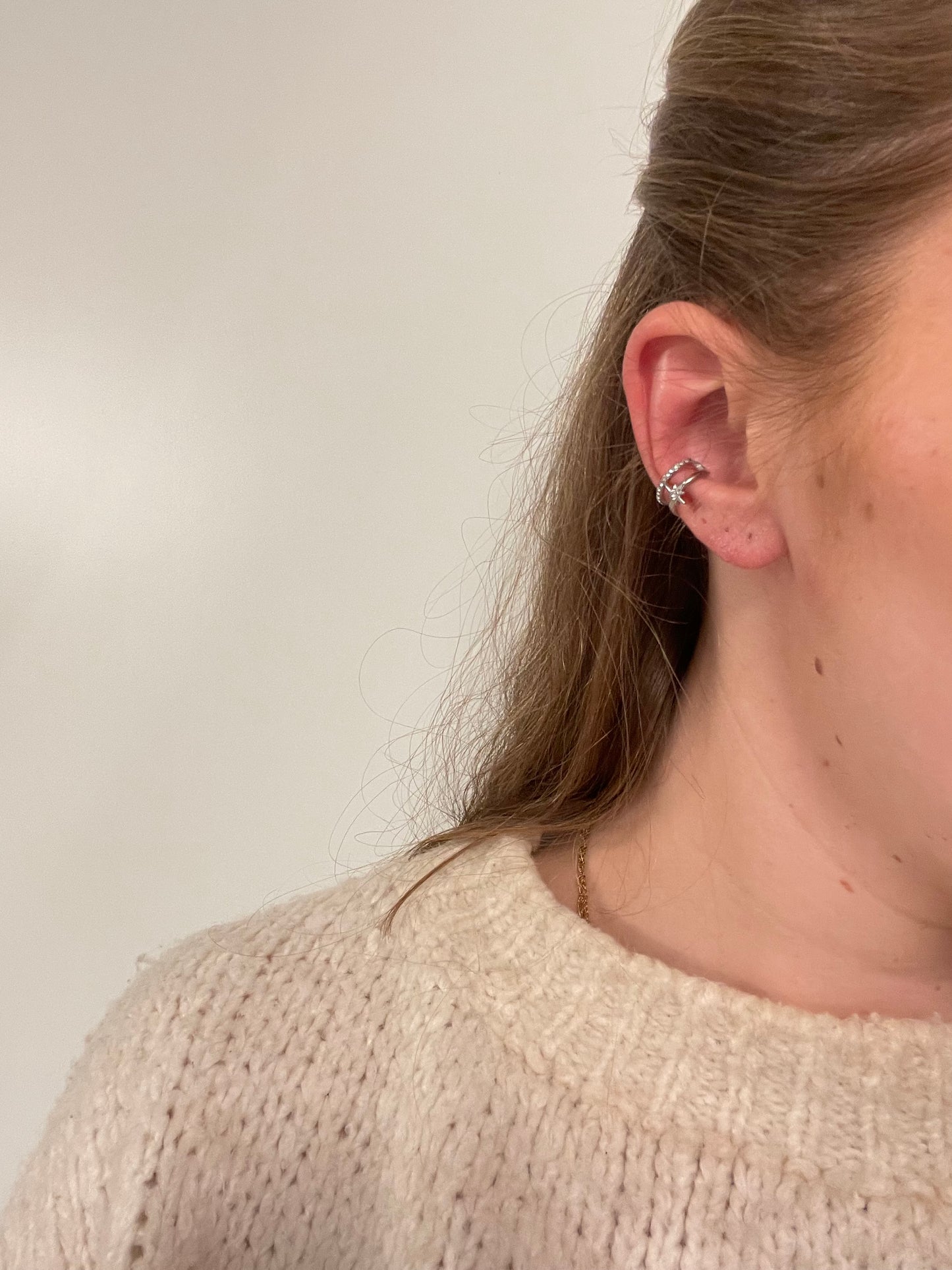 Ear cuff 10 - Silver