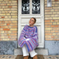 OVERSIZED OLIVIA KNIT - Purple rain