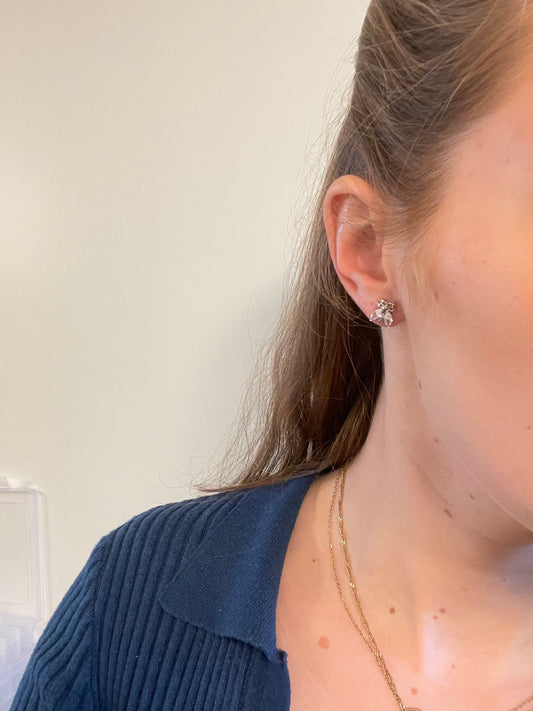 Earstud 12 - Silver