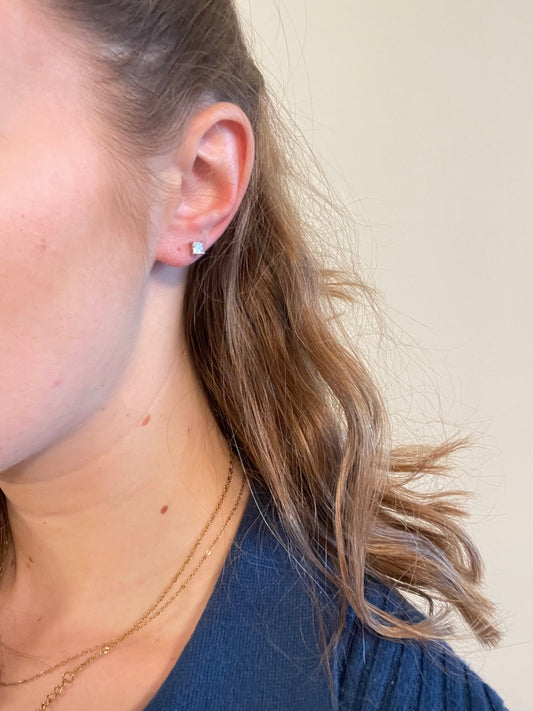 Earstud 8 - Silver