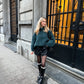ALEX KNIT - flessegroen