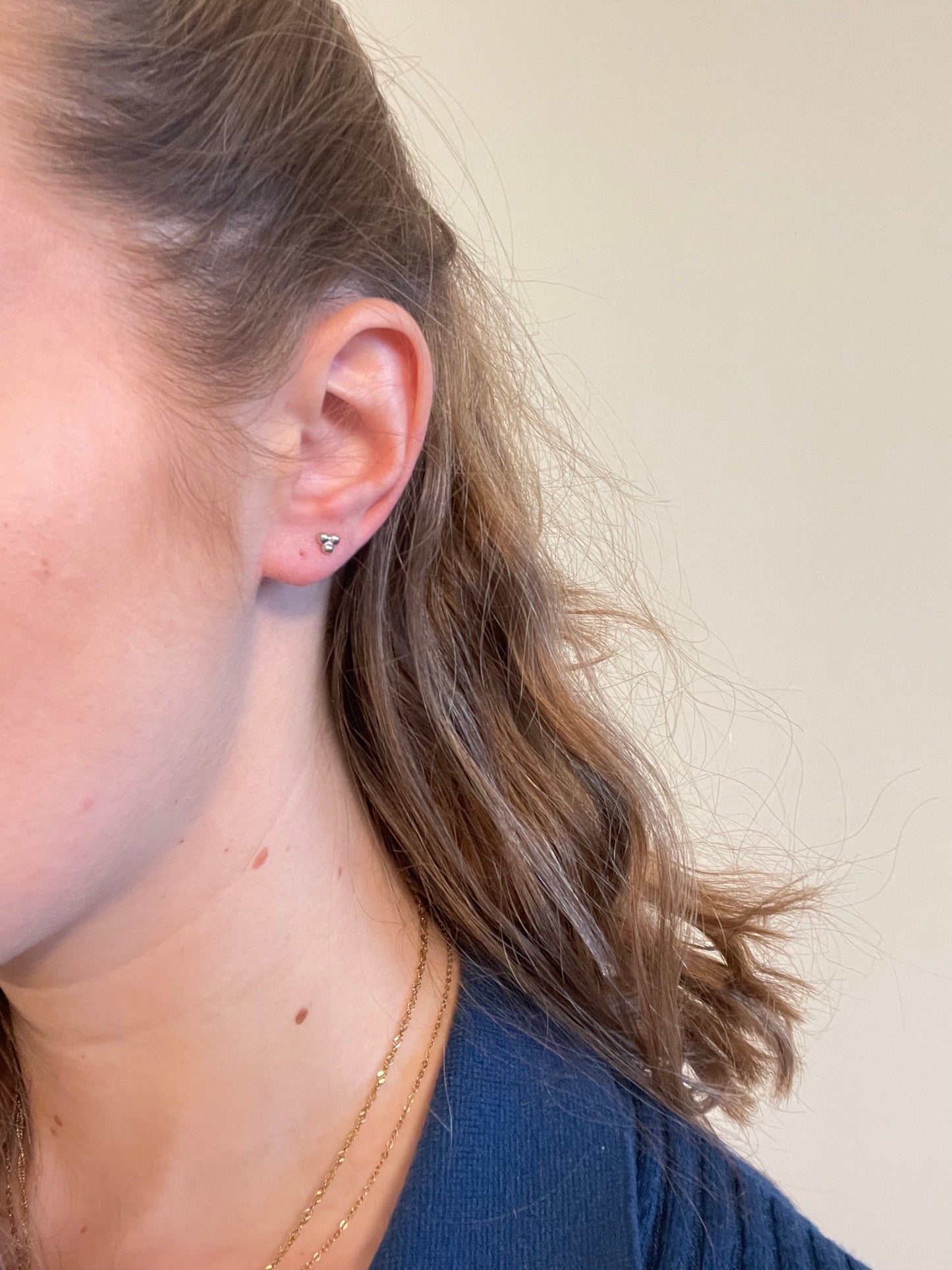 Earstud 6 - Silver