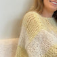 LIES KNIT - ecru & light yellow