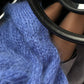LOU SCARF - jeans blue