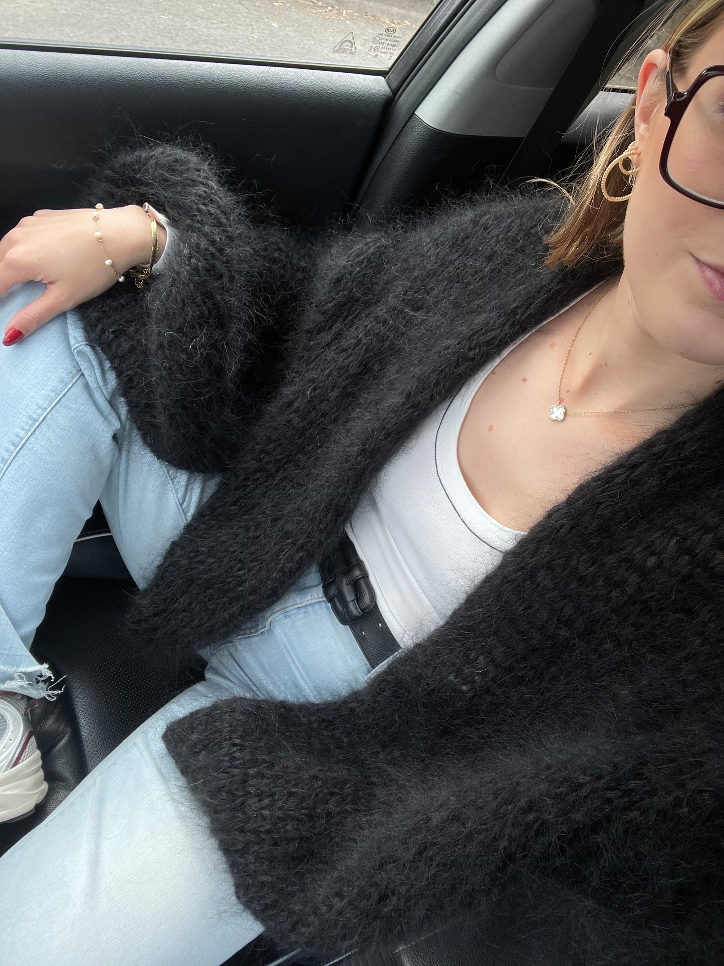ROMEE CARDIGAN - Black