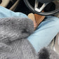 OVERSIZED OLIVIA KNIT - antraciet