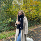 LOU SCARF - black