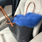 LOU SCARF - jeans blue