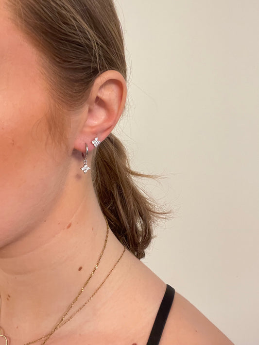 Earring stud - Silver